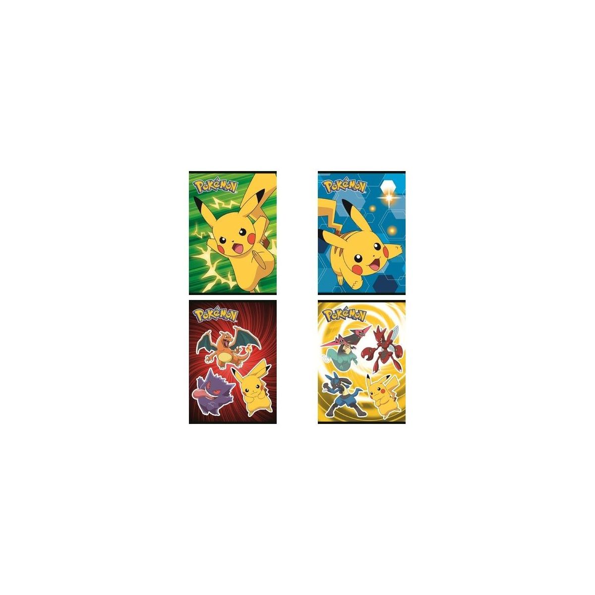Zeszyt Pokemon A5 16k. 70g linia kolor Unipap