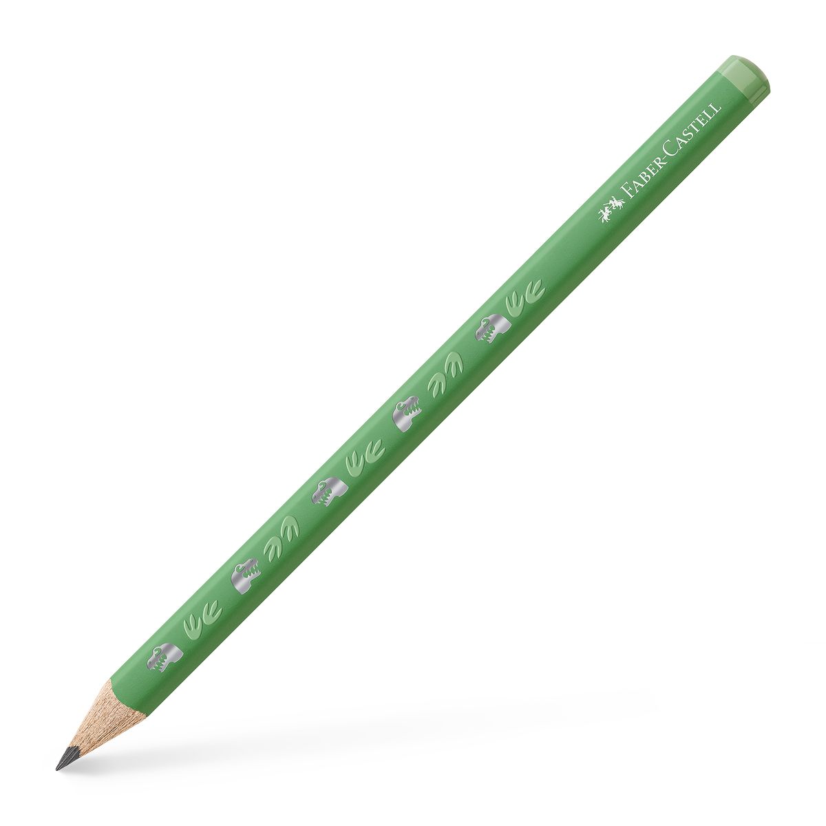 Ołówek Faber Castell jumbo edycja dinozaury zielony HB (111521 FC)