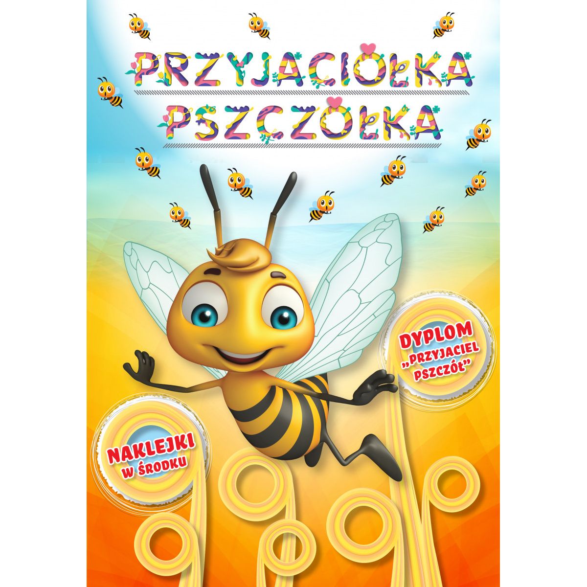 Kolorowanka Przyjaciółka Pszczółka