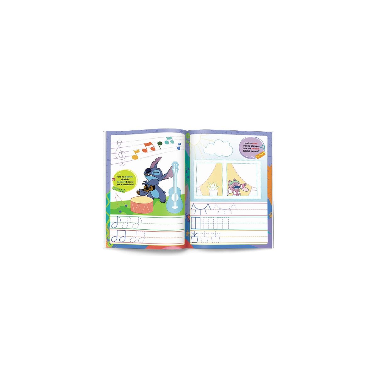 Książeczka edukacyjna Ameet Stitch. Rysujemy Szlaczki (KSS 9115)