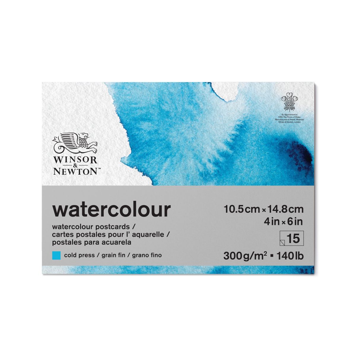 Blok artystyczny Winsor do akwareli A6 300g 15k (6667009)