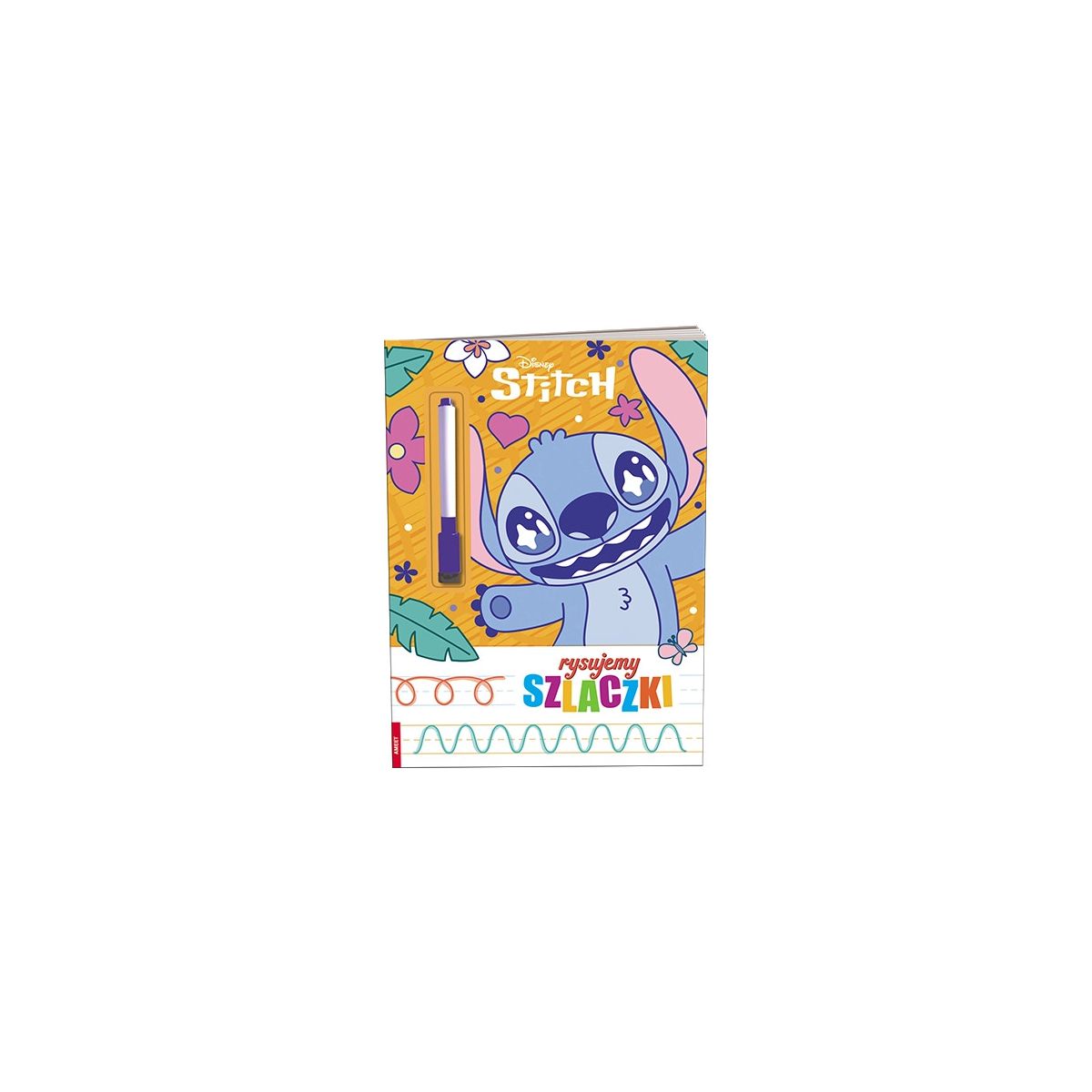 Książeczka edukacyjna Ameet Stitch. Rysujemy Szlaczki (KSS 9115)