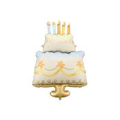 Balon foliowy Partydeco Tort, 62x104 cm (FB288)