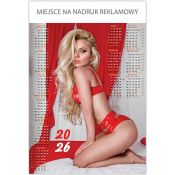 Kalendarz ścienny Telegraph DOROTA plakatowy 320mm x 988mm (14)