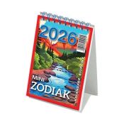 Kalendarz biurkowy Wydawnictwo Telegraph MINI ZODIAK stojący 85mm x 120mm