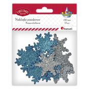 Naklejka (nalepka) Titanum Craft-Fun Series piankowe płatki śniegu (YFXS104)
