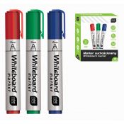 Marker suchościeralny Interdruk mix okrągła końcówka (IMARTAB)