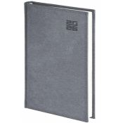 Kalendarz książkowy (terminarz) 400 STRON SREBRNY Wokół Nas ALUMINIUM STANDARD A4 (237 A4DB)